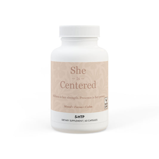 She Is Centered — 5-HTP Mood Support (60 Capsules)