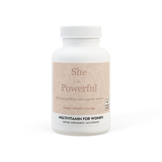 She Is Powerful — Women’s Daily Multivitamin (60 Capsules)