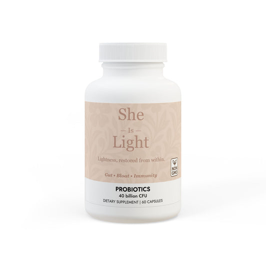 She Is Light — Probiotic Digestive Support (60 Capsules)