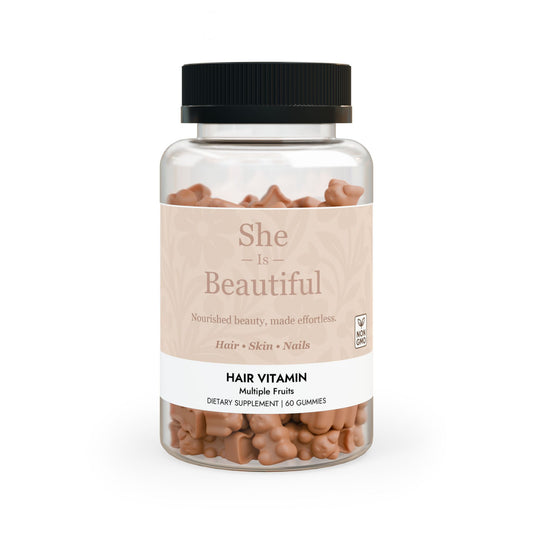 She Is Beautiful — Advanced Hair Vitamin Gummies (60 Gummies)